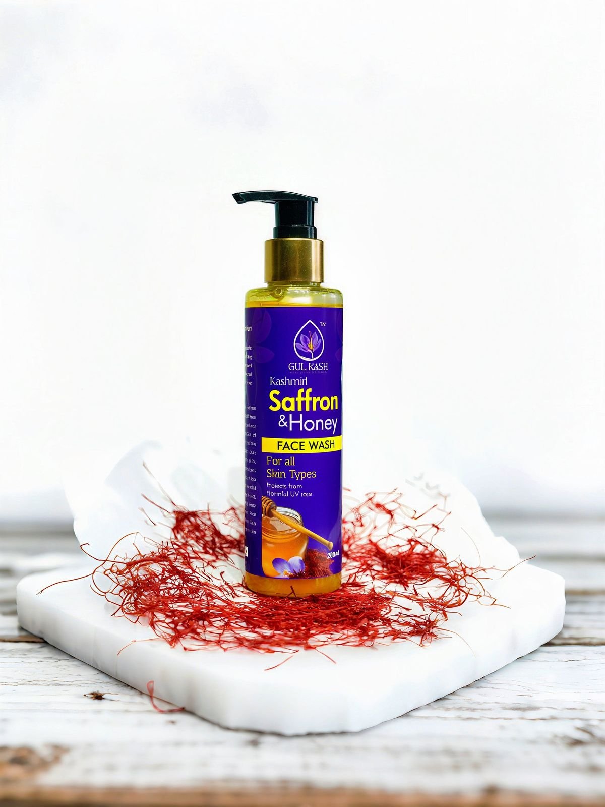 Kashmiri Saffron & Honey Face Wash